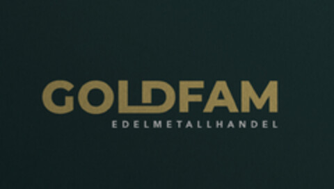 GOLDFAM EDELMETALLHANDEL Logo (DPMA, 15.09.2023)