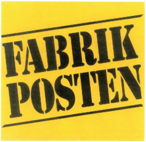 FABRIKPOSTEN Logo (DPMA, 18.12.2003)