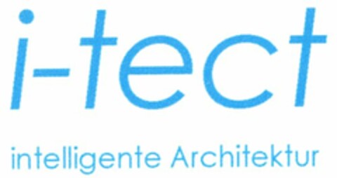 i-tect intelligente Architektur Logo (DPMA, 09/09/2004)