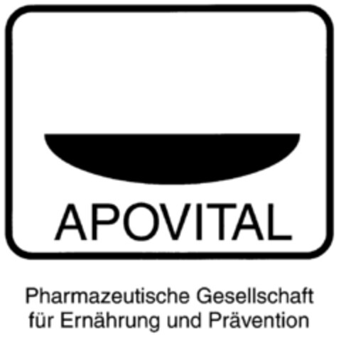 APOVITAL Logo (DPMA, 06.11.1995)