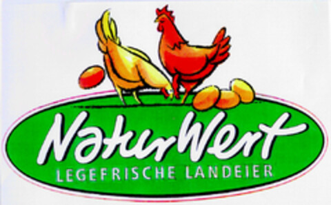 NaturWert LEGEFRISCHE LANDEIER Logo (DPMA, 06/12/1997)