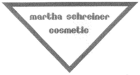 martha schreiner cosmetic Logo (DPMA, 12/11/1997)