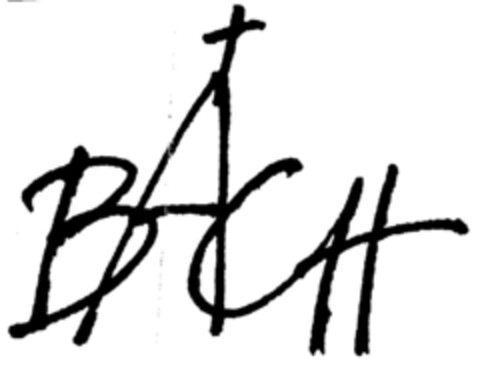 BACH Logo (DPMA, 12/22/1997)