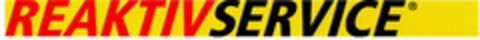 REAKTIVSERVICE Logo (DPMA, 11.11.1998)