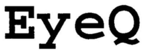EyeQ Logo (DPMA, 25.01.1999)