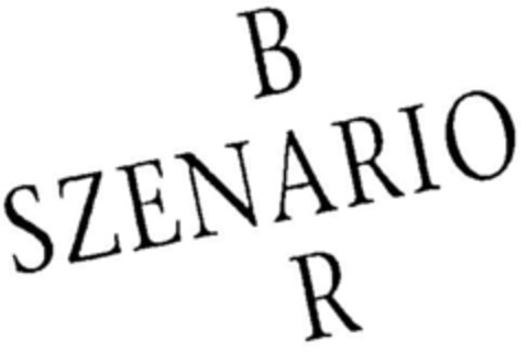 BAR SZENARIO Logo (DPMA, 16.08.1999)