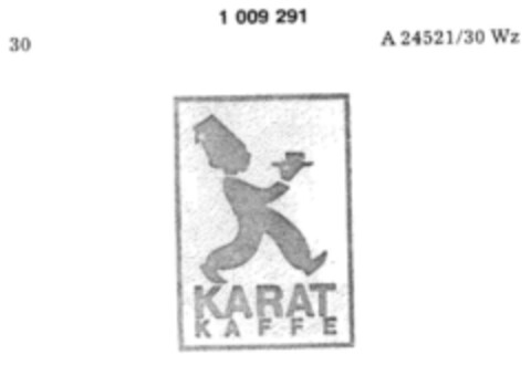 KARAT KAFFE Logo (DPMA, 01/23/1973)