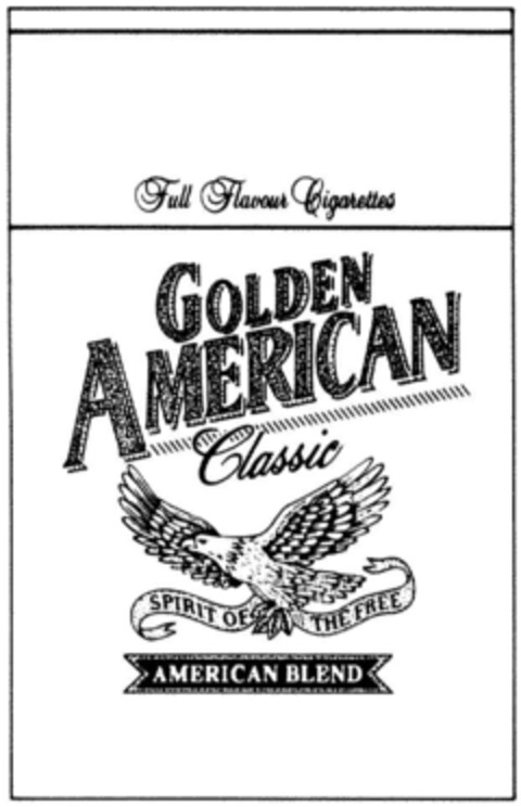 GOLDEN AMERICAN Logo (DPMA, 29.06.1994)