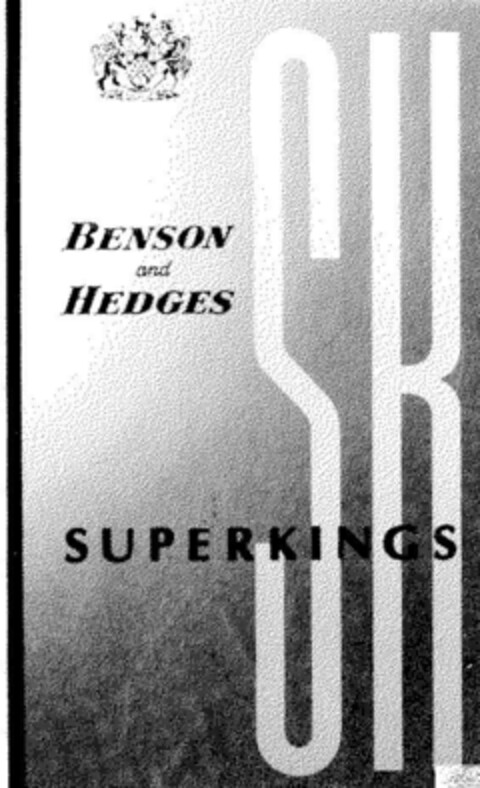 BENSON and HEDGES Logo (DPMA, 18.10.1994)