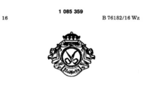 Radford`s Logo (DPMA, 30.01.1985)