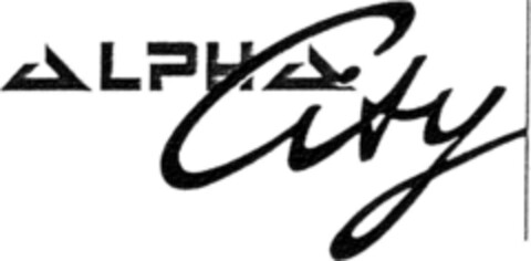 ALPHA CITY Logo (DPMA, 17.01.1991)