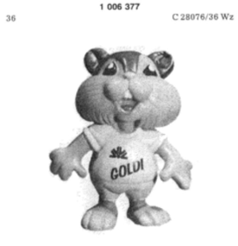 GOLDI Logo (DPMA, 04/02/1979)