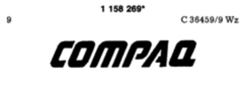 COMPAQ Logo (DPMA, 26.05.1987)