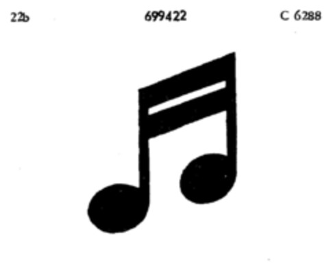 699422 Logo (DPMA, 22.03.1956)