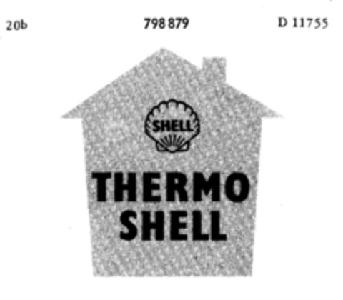 SHELL THERMO SHELL Logo (DPMA, 25.07.1960)