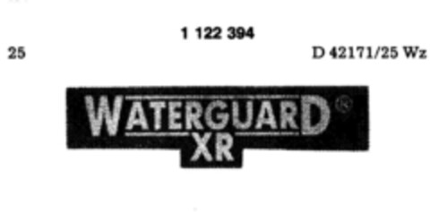 WATERGUARD XR Logo (DPMA, 23.05.1986)