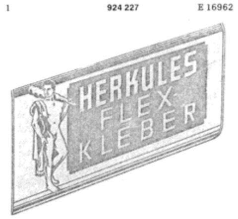 HERKULES FLEX-KLEBER Logo (DPMA, 16.07.1973)