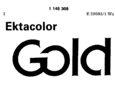 Ektacolor Gold Logo (DPMA, 05.11.1988)