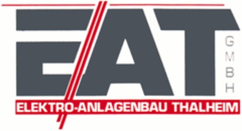 EAT ELEKTRO-ANLAGENBAU THALHEIM GMBH Logo (DPMA, 15.12.1993)