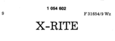 X-RITE Logo (DPMA, 13.01.1983)