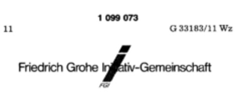 Friedrich Grohe Initiativ-Gemeinschaft FGI Logo (DPMA, 16.04.1986)
