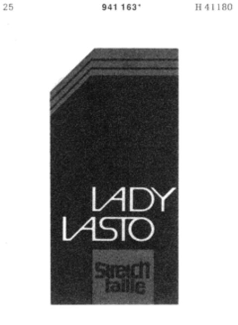 LADY LASTO Logo (DPMA, 09.12.1975)