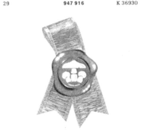 947916 Logo (DPMA, 07.11.1975)