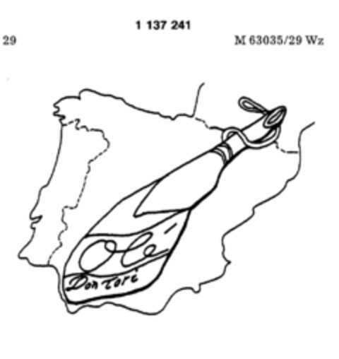 Olé Don Tori Logo (DPMA, 09.06.1988)