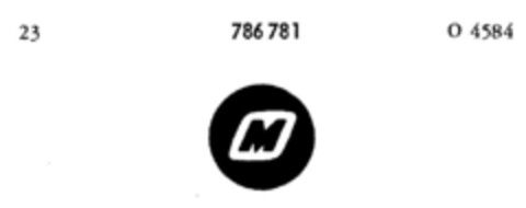 M Logo (DPMA, 04/30/1963)