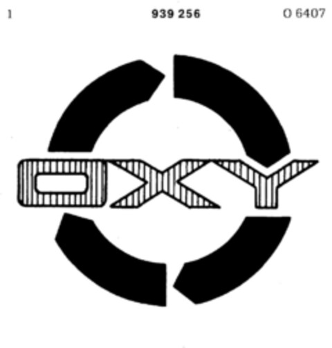 OXY Logo (DPMA, 12/20/1968)