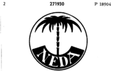 NEDA Logo (DPMA, 21.06.1921)