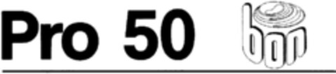 PRO 50 Logo (DPMA, 16.01.1992)