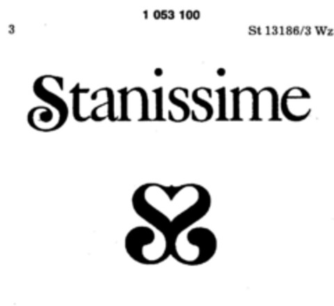 Stanissime Logo (DPMA, 01.09.1982)