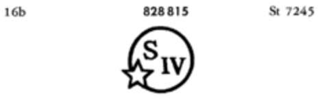 SIV Logo (DPMA, 31.12.1965)