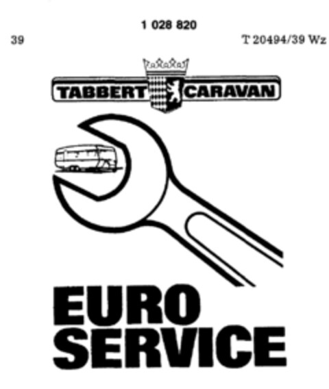 EURO SERVICE Logo (DPMA, 07.08.1980)