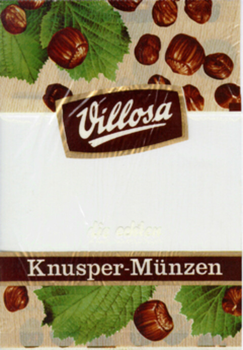 Villosa die echten Knusper-Münzen Logo (DPMA, 09.02.1968)