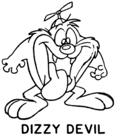 DIZZY DEVIL Logo (DPMA, 12/28/1989)