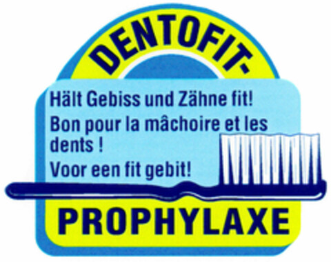 DENTOFIT-PROPHYLAXE Logo (DPMA, 23.06.2000)