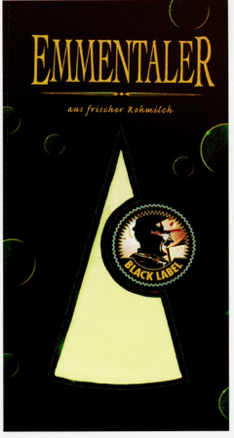 EMMENTALER aus frischer Rohmilch Logo (DPMA, 10/12/2001)