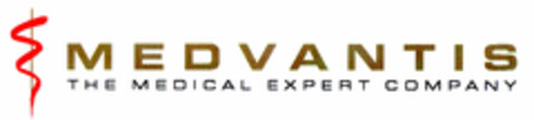 MEDVANTIS THE MEDICAL EXPERT COMPANY Logo (DPMA, 02.11.2001)