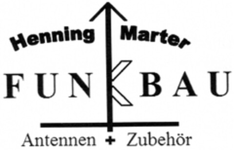 Henning Marter FUNKBAU Antennen + Zubehör Logo (DPMA, 23.05.2008)