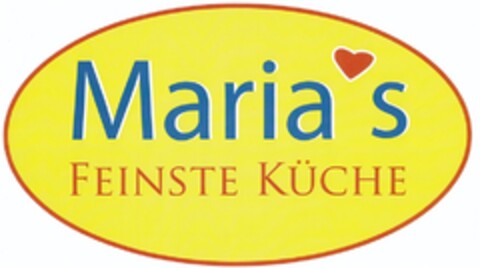 Maria's FEINSTE KÜCHE Logo (DPMA, 02.06.2010)