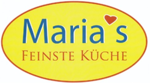 Maria's FEINSTE KÜCHE Logo (DPMA, 06/02/2010)