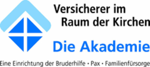 Versicherer im Raum der Kirchen Die Akademie Eine Einrichtung der Bruderhilfe Pax Familienfürsorge Logo (DPMA, 02.02.2012)