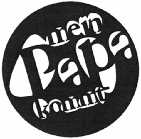 mein Papa kommt Logo (DPMA, 10/06/2012)