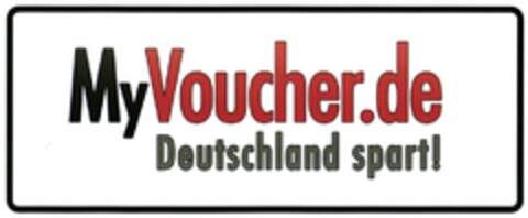 MyVoucher.de Deutschland spart! Logo (DPMA, 02/05/2013)