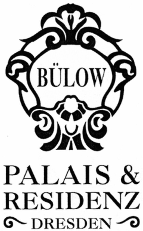 BÜLOW PALAIS & RESIDENZ DRESDEN Logo (DPMA, 10.05.2013)