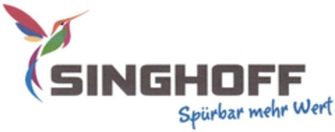 SINGHOFF Spürbar mehr Wert Logo (DPMA, 12.12.2013)