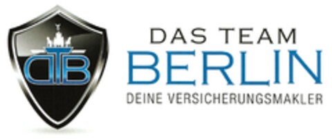 DTB DAS TEAM BERLIN DEINE VERSICHERUNGSMAKLER Logo (DPMA, 14.12.2013)