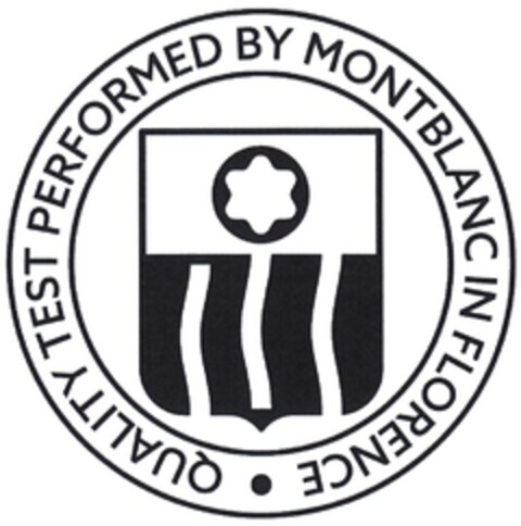 QUALITY TEST PERFORMED BY MONTBLANC IN FLORENCE Logo (DPMA, 06/23/2014)